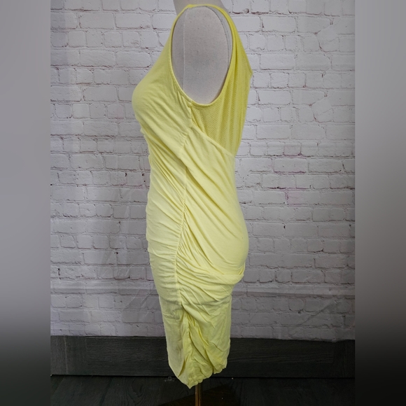 Velvet by Graham & Spencer Gauzy Whisper Rocco Dress | Canary | Small | NWOT - Picture 3 of 11